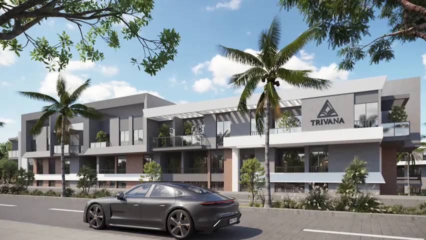 A3  pool level street building A + 10 m2 private garden