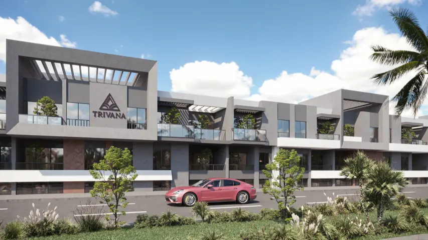 A3  pool level street building A + 10 m2 private garden