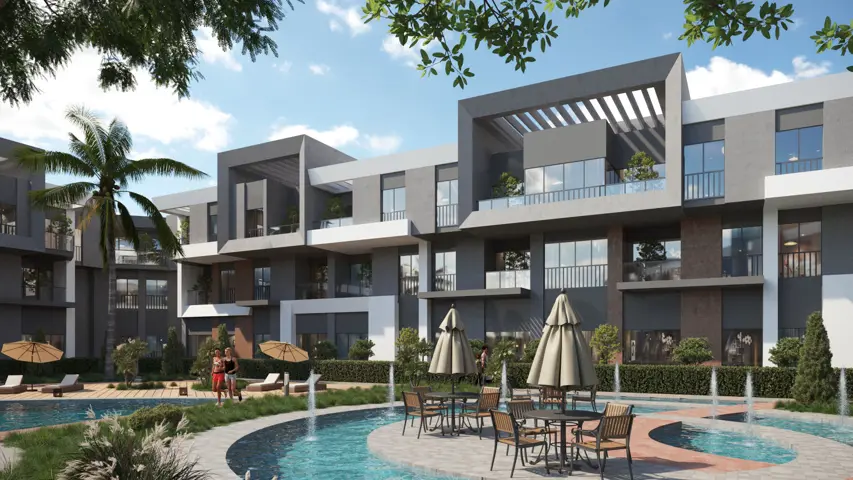 A2  pool level street + 10 m2 private garden