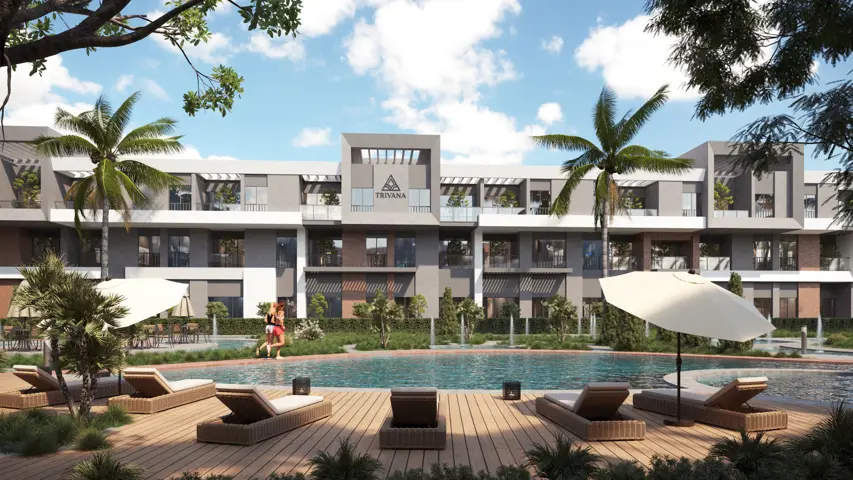 A1  pool level street + 10 m2 private garden